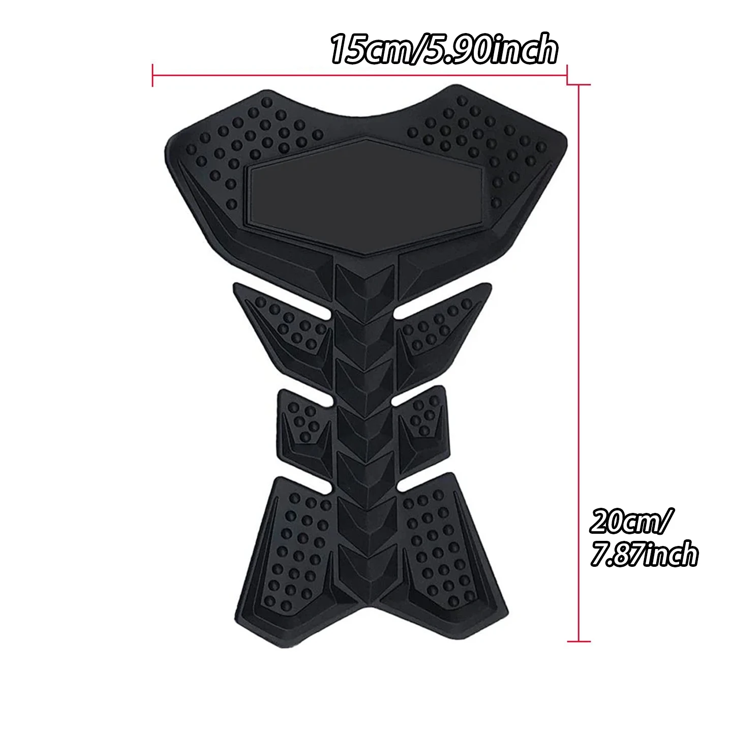 For Suzuki Hayabusa Gen1/2/3 Suzuki Katana GSR Bandits Universal Motorcycle Fuel Tank Pad 3D Rubber Protective Sticker Tank Pads