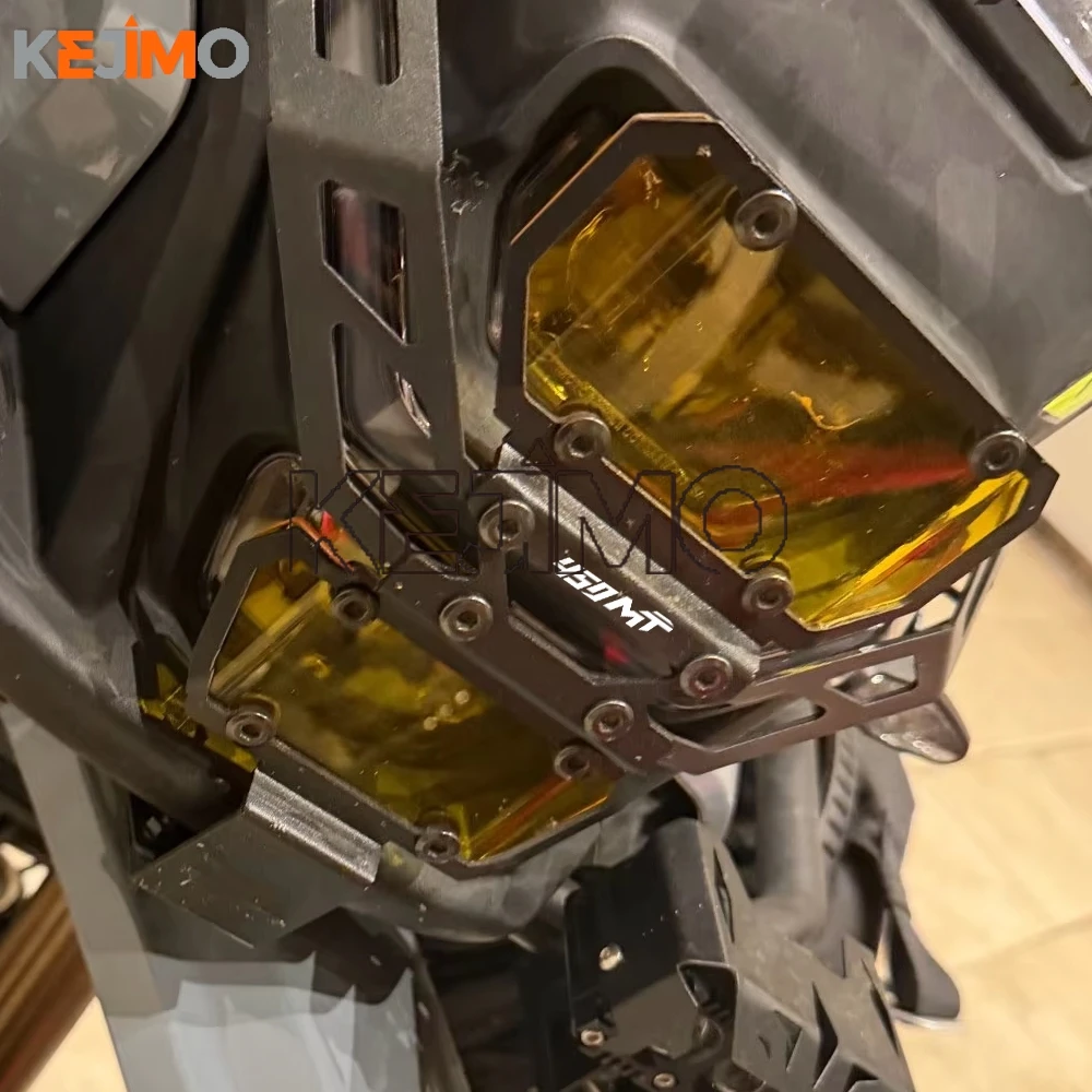 450MT Headlamp Light Protection Cover FOR CFMOTO CF MOTO 450 MT MT450 IBEX 450 2024 2025 2026 Headlight Grille Guard Protector