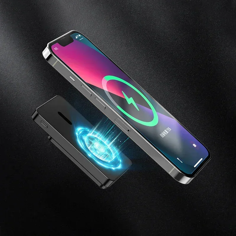 New 22.5W Fast Charging50000mAh Magnetic Qi Wireless Charger Power Bank Mini Powerbank for iPhone 15 14 Samsung Xiaomi