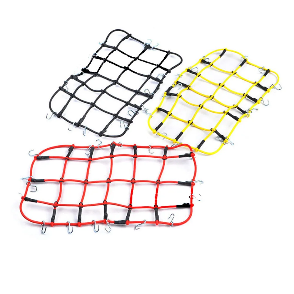 1/10 RC Crawler Car Elastic Luggage Net Simulation DIY Accessories for Traxx TRX4 Defender Axial SCX10 90046 D90 Decoration image 6