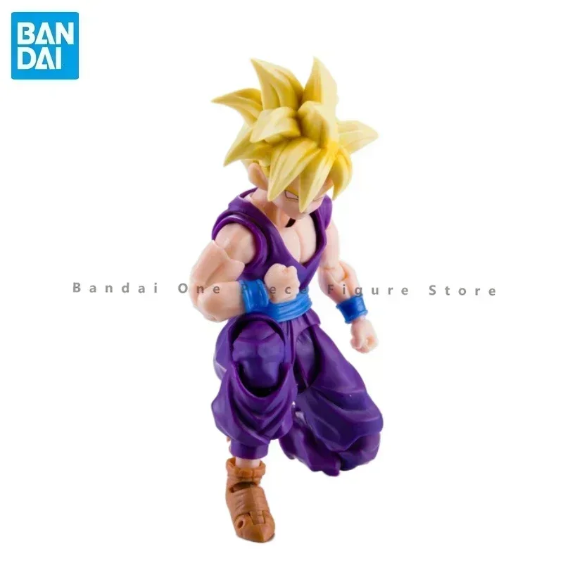 In Stock Original SHF Bandai  Son Gohan Dragon Ball Z Super Saiyan Action Figure Animation Toy Gift Model Collector Anime Hobby