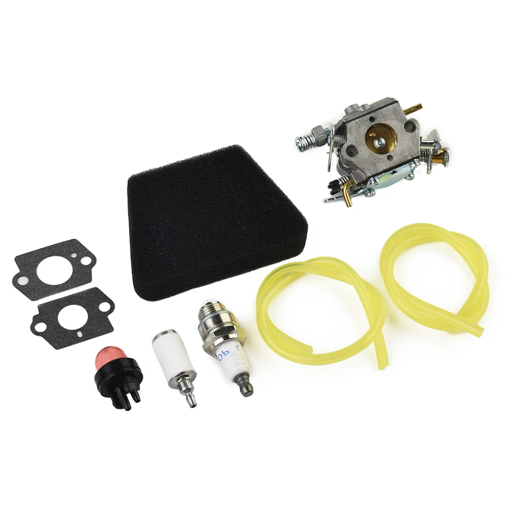 Comprehensive Carburetor Kit for Poulan Chainsaws Fits Models from 2250 to 262 Includes All Essential Components