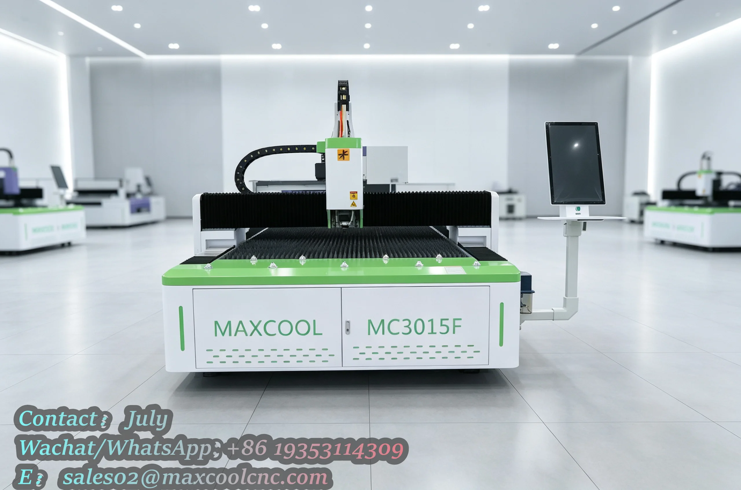 Heavy-Duty CNC Fiber Laser Cutter for Carbon Steel & Stainless Steel 3000*1500mm Working Area 3 Years Warranty