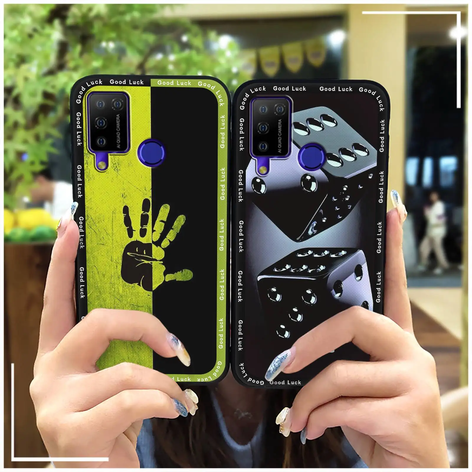 Anti-knock Dirt-resistant Phone Case For Doogee N20 Pro Cartoon Phone Protector Phone Pouch Waterproof Graffiti TPU