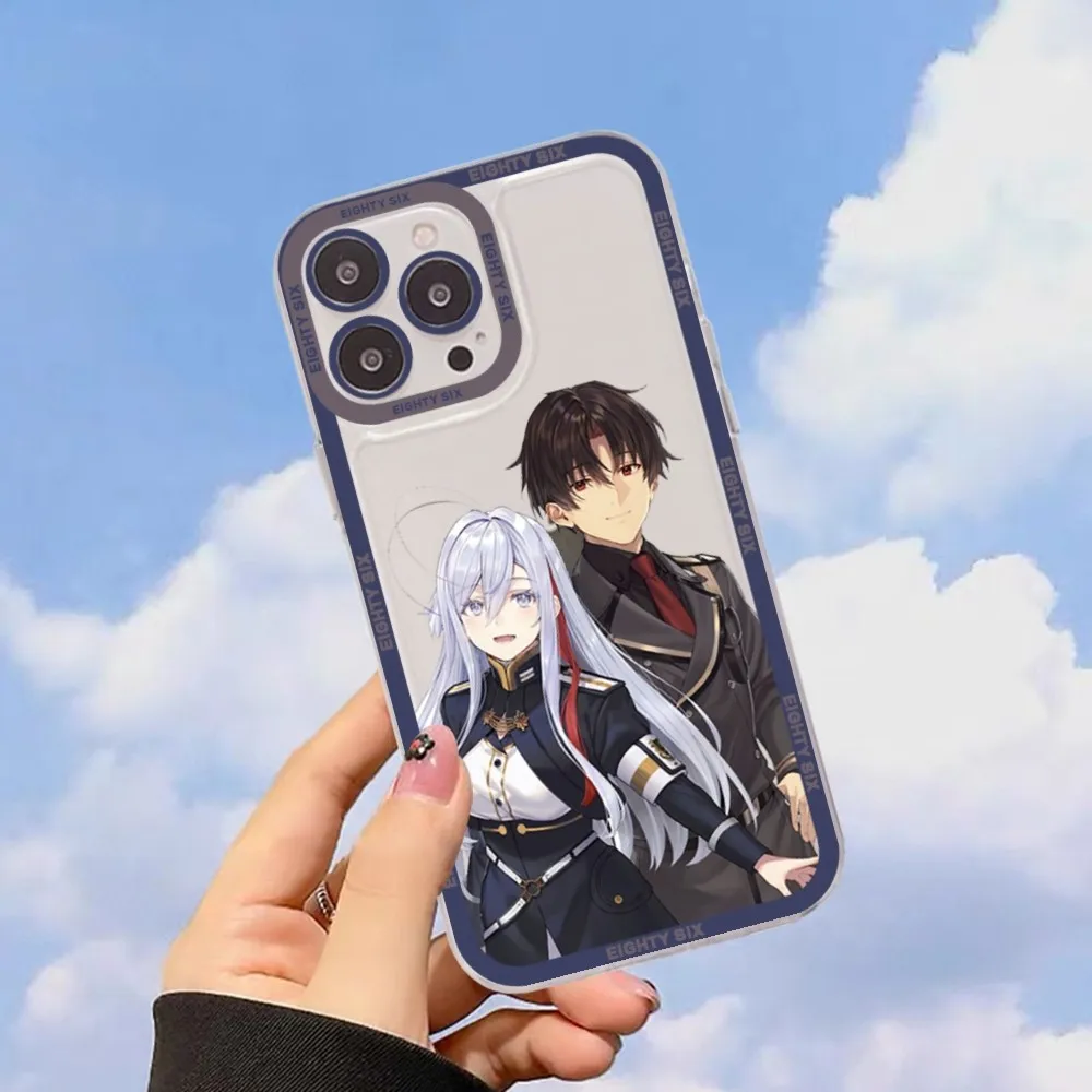 Anime 86 Eighty Six Phone Case For Samsung S 20 21 22 23 lite plus ultra Clear Mobile Cover Funda