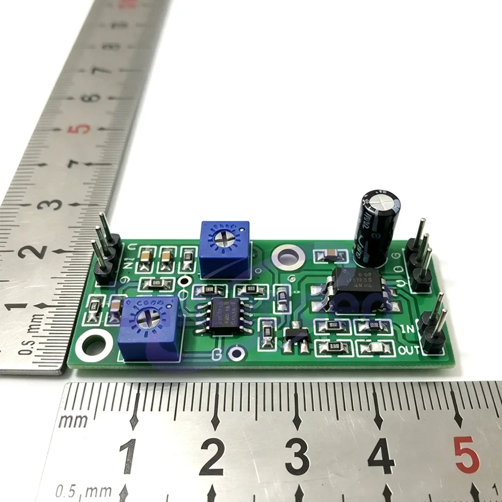 LM2903 Hysteresis Voltage Comparator Module Adjustable Threshold Anti-Jitter Single Power Supply Optocoupler Isolation Output