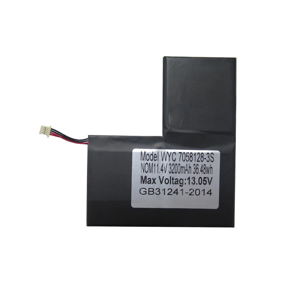 

Аккумулятор для ноутбука Crelander P8 Pocket Mini WYC 7058128-3S 11,4 В 3200 мАч 36,48 Втч 4PIN 4 линии новый