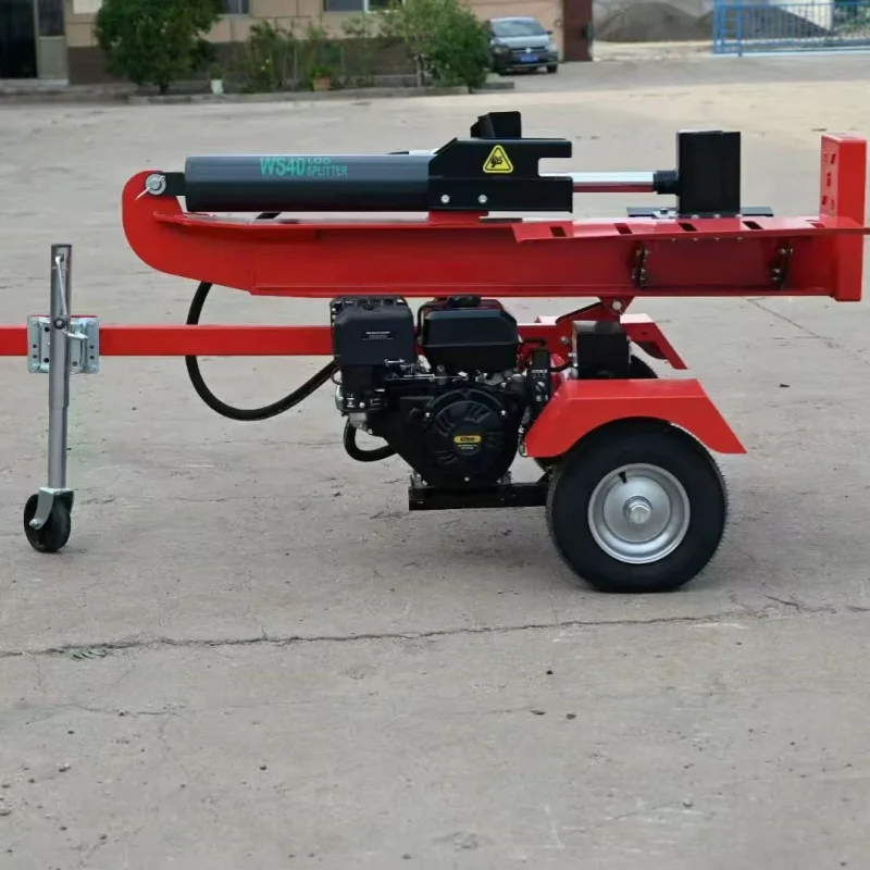 Professional factory high quality wood cutting machine engine single handle wood splitter