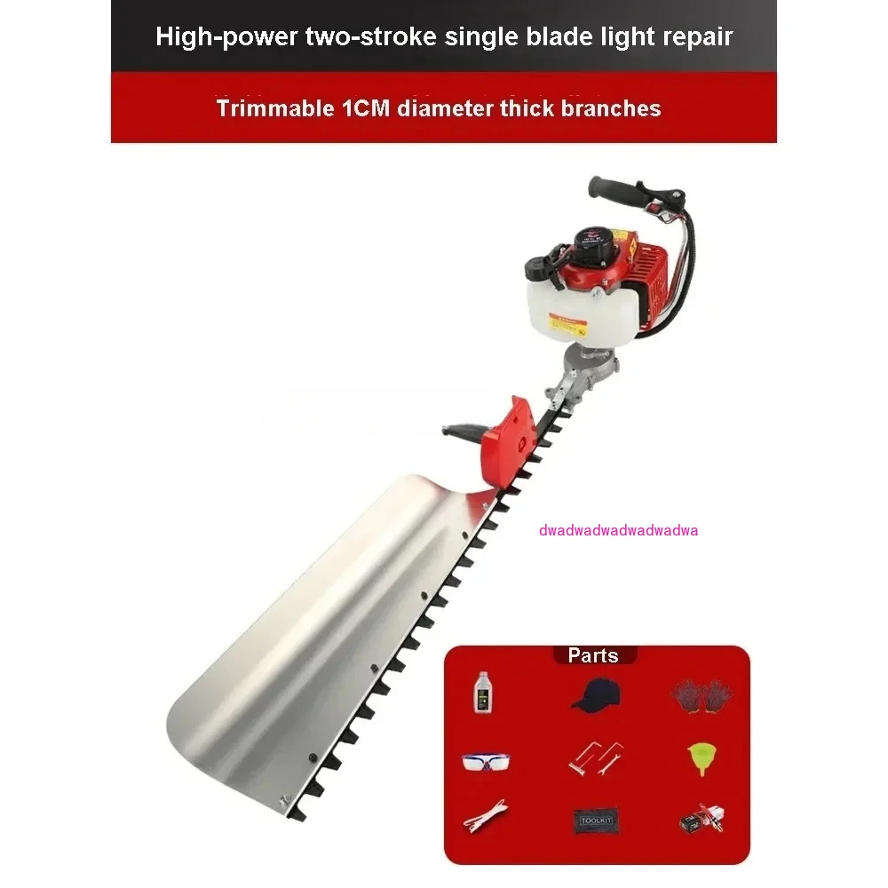 

Garden Hedge Gasoline Engine 12500r/Min 2.8KW Handheld Single-Edged Tea Tree Pruning Machine Cutting Camellia Green