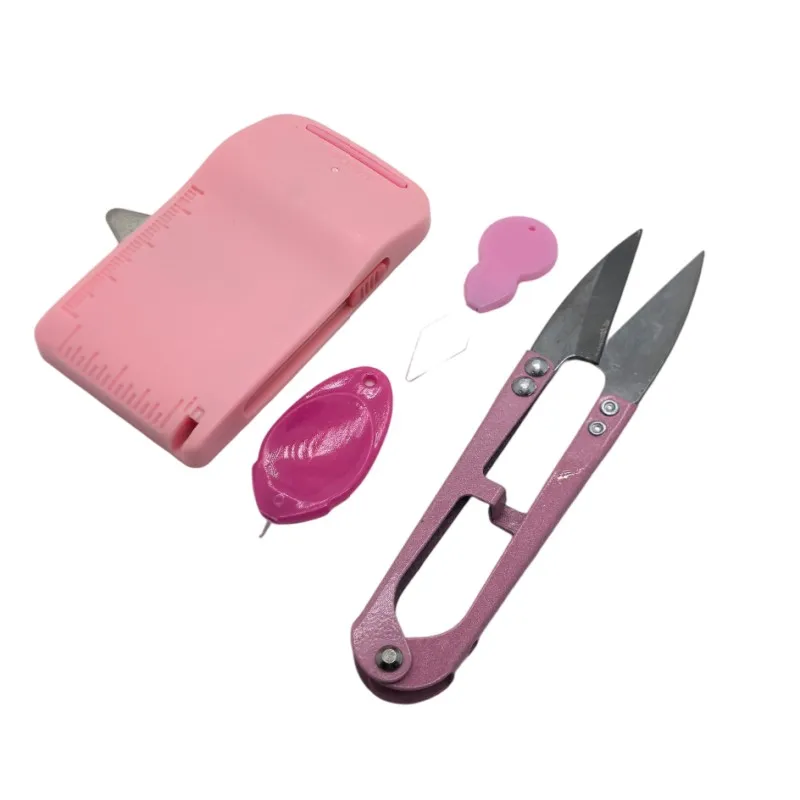 New Model Third-Generation Magician Sleeve Pattern Template with Edge Positioning, Seam Pressing, Seam Removal Knife, Cuff Sewing Tool Set, Sewing Machine Accessories