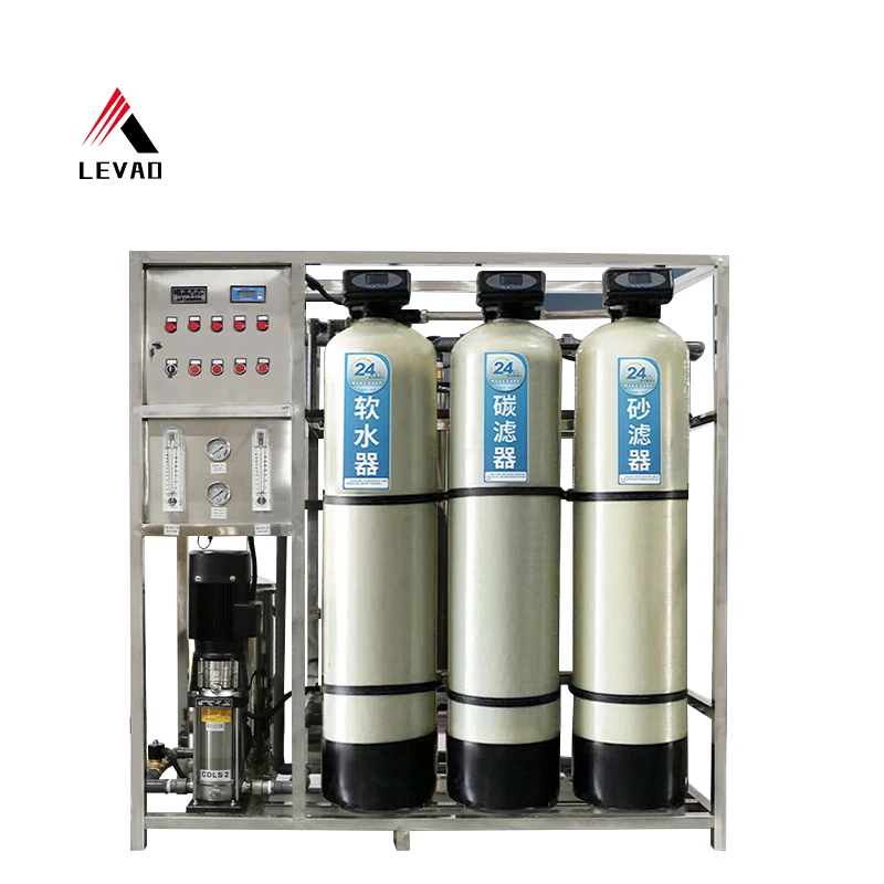 500lph Ro System Equipment Water Treatment Seawater Desalination Machine RO Water Treatment Machinery