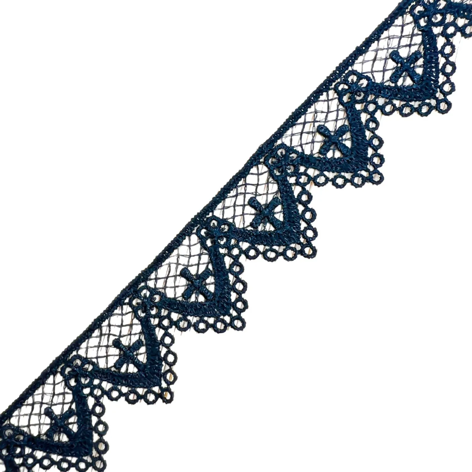 15yards/2.9cm High quality water soluble lace embroidery unilateral cross lace DIY Lolita clothing skirt dress accessories lace