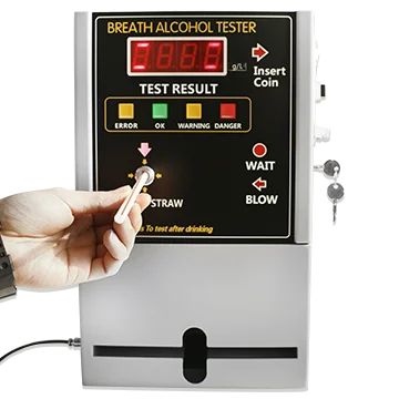 

coin operated alcohol tester WG319 breathalyzer Alcohol Detector OEM and ODM