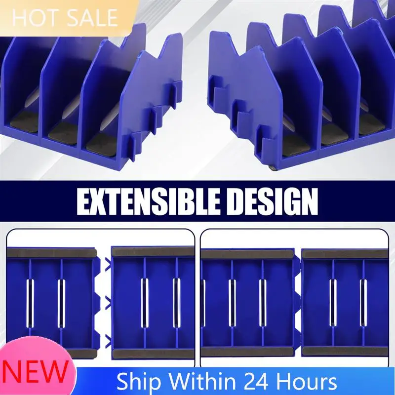 A78K New Tool Box Organizer, 10 Slots Plier Organizer Rack With Nonslip Rubber Base, Extendable Plier Holder And Cutter Shelves