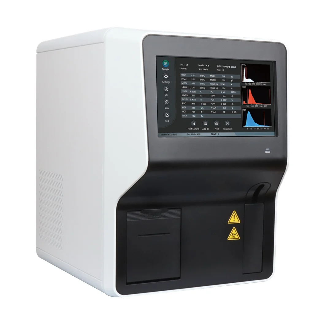 Cheap Price Veterinary Medical Equipment 3 Part Diff VET Blood Hematology Analyzer For Animals