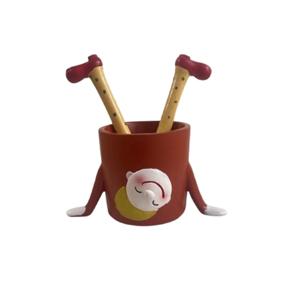 

Контейнер для цветов, мультяшный перевернутый цветочный горшок в форме девушки, декоративный перевернутый горшечный растение из смолы, небольшой горшок для растений в помещении и на открытом воздухе