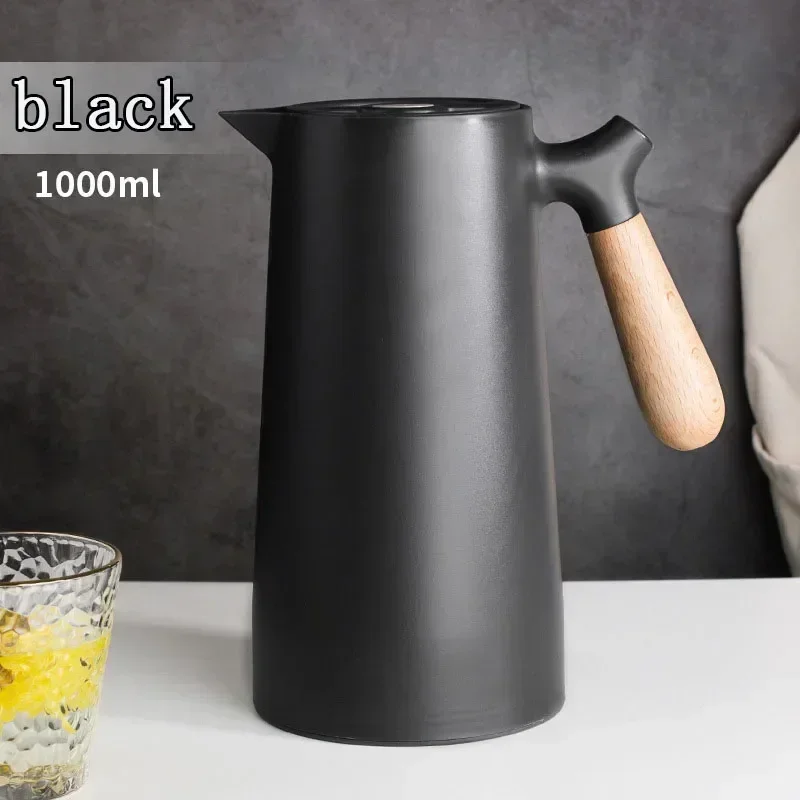 Nordic Insulated Kettle Household Insulated Kettle Glass Inner Pot Hot Water Bottle Hot Water Insulated Bottle Large Capacity