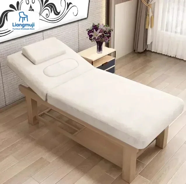 

Wooden Professional Bed Stretchers Stretcher Aesthetics Beauty Salon Aesthetic Massage Tables Camilla Para Masaje Cabin Couch