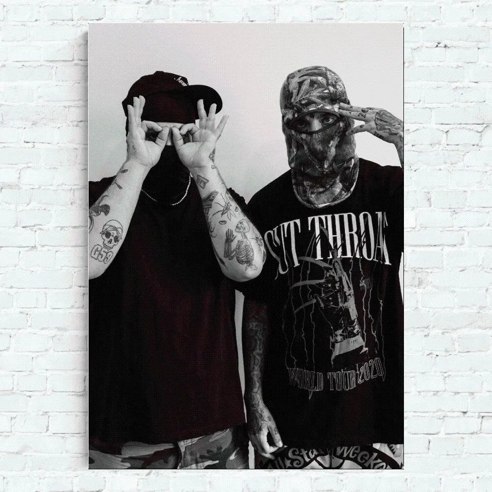Piosenkarka S-Suicideboys Plakat Dom Biuro Ściana Sypialnia Salon Kuchnia Dekoracja Malarstwo — zdjęcie 4