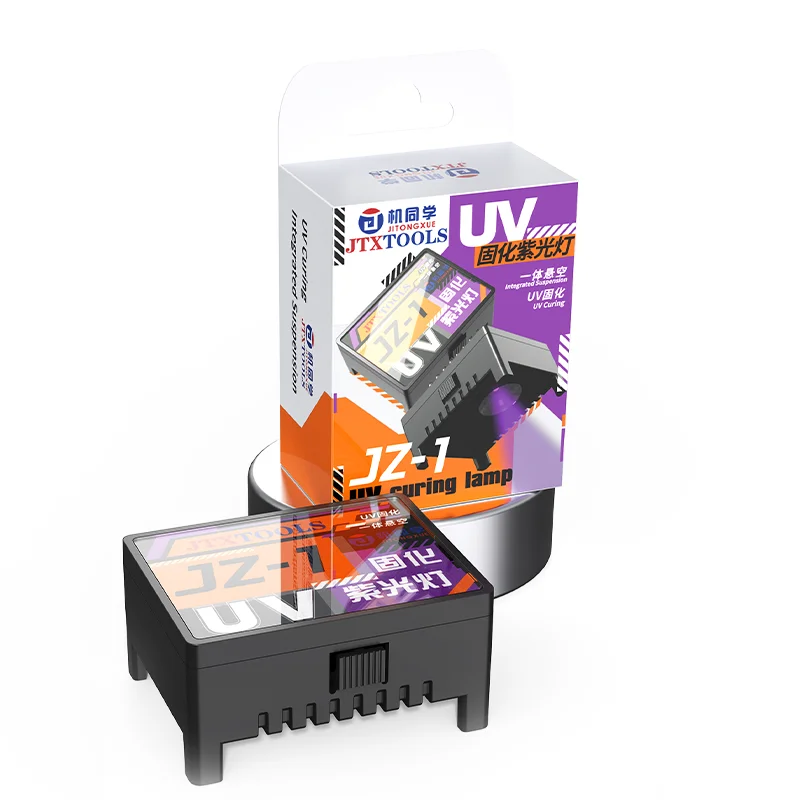 JTX JZ-1 Mini UV Curing Lamp for Mobile Phone PCB Circuit Board Repair Optical Glue Fast Curing Light