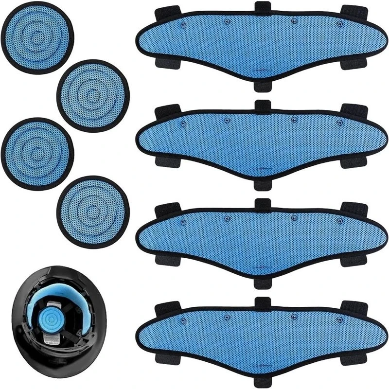 Hard Hat Top Pad 4-Pack, Washable Cooling Liner Accessories, Replacement Suspension Sweat Band Hard Hat Liner-ELEC