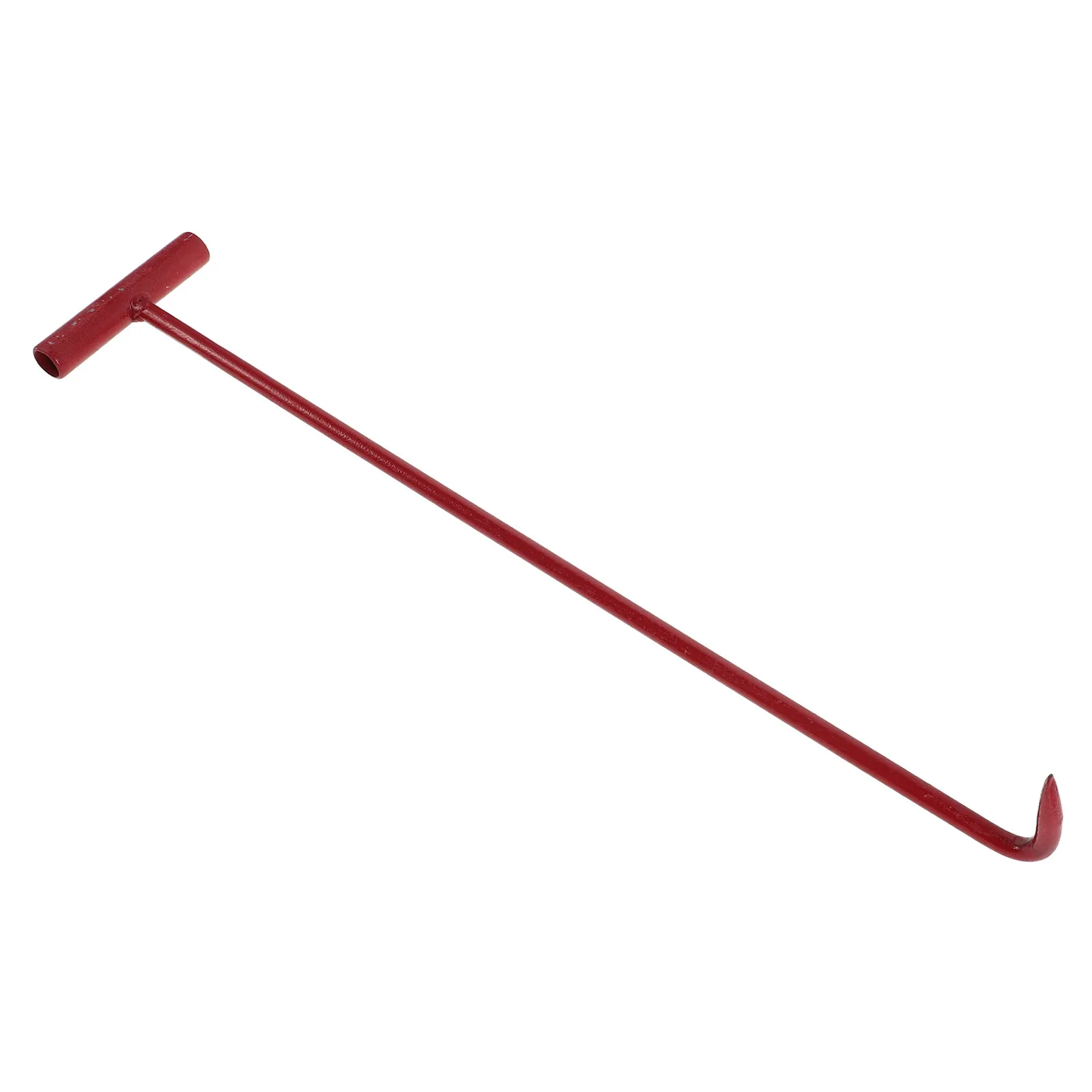 Emergency Long Reach Manhole Cover Lifting Hook Heavy Duty Pulling Tool Utility Hook for Maintenance Construction and Sewer