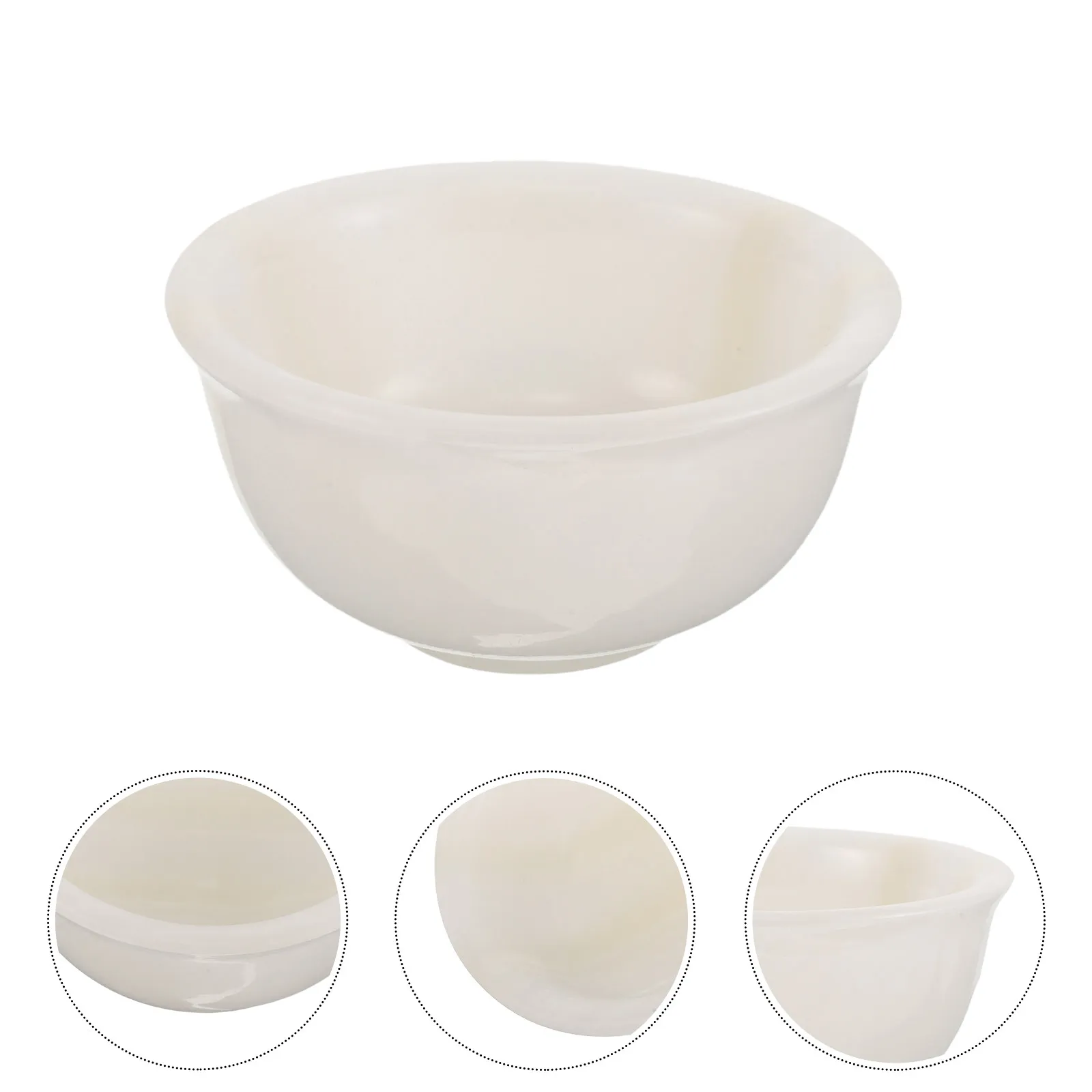 Sauna Essential Oil Diffuser Bowl Natural Jade Aromatherapy Stone Cup High Heat Resistance Arc Shape Fragrance Diffusion Steam