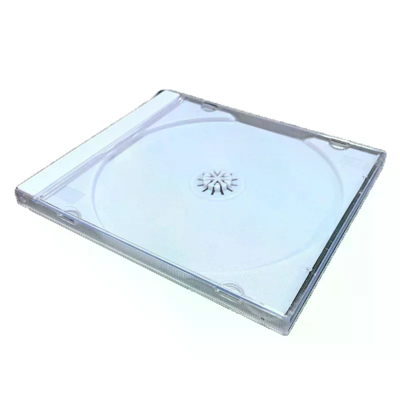 

Прозрачный пластиковый футляр для CD с прозрачным дном, на 1-2 диска