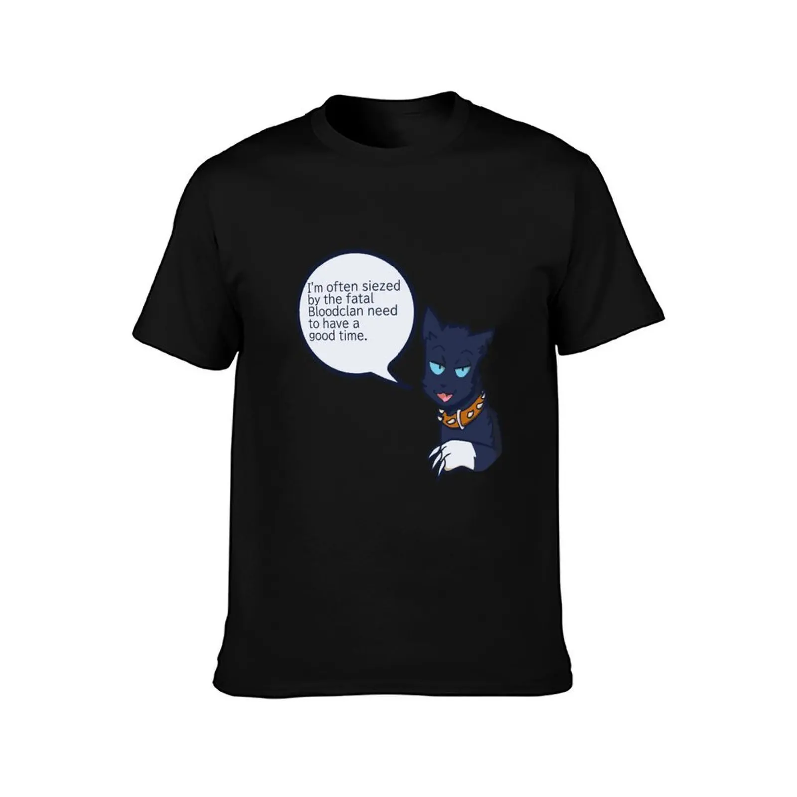 The Fatal Need For a Good Time T-Shirt Basic Solid Color Short Sleeve Cotton Top