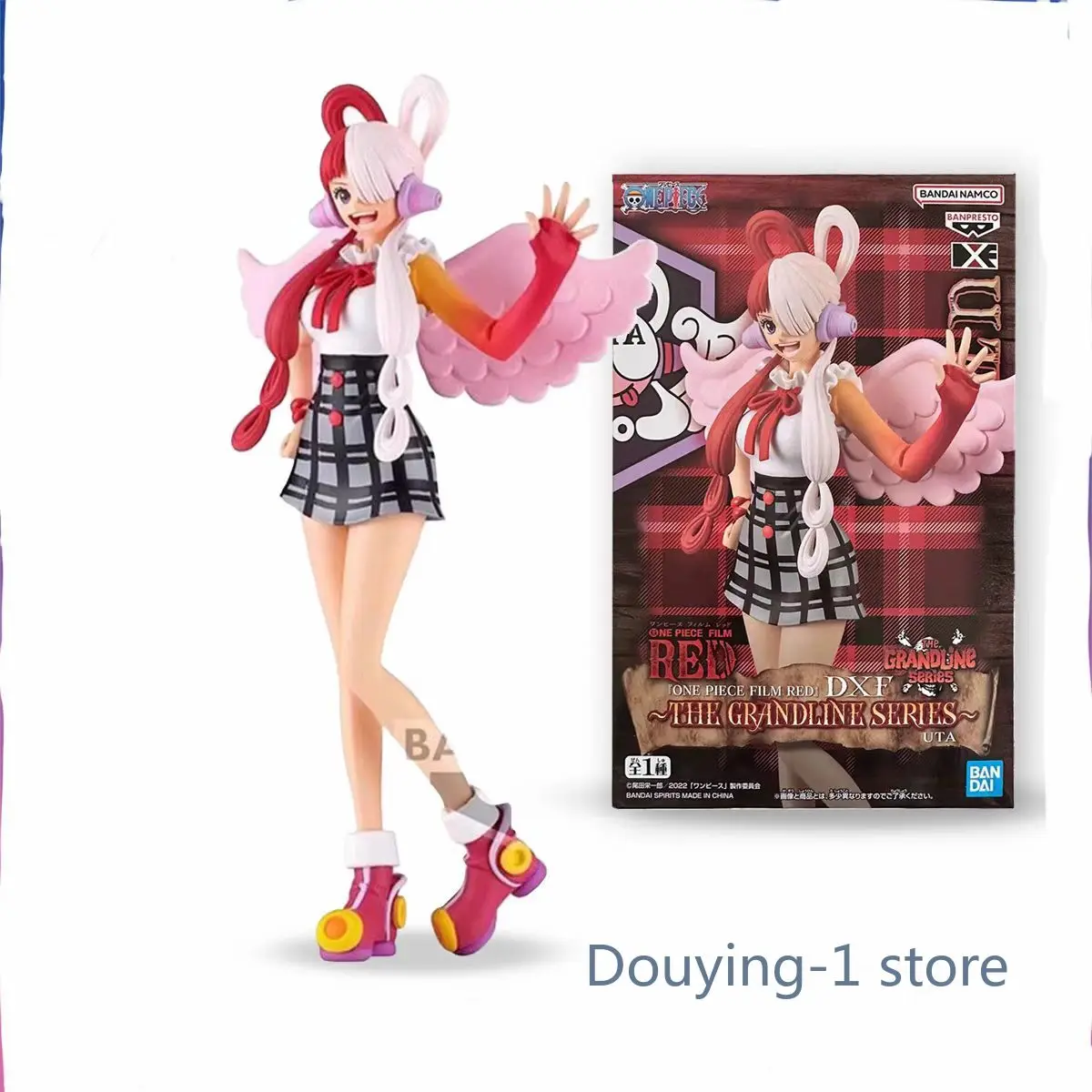 

Коллекционная фигурка Bandai One Piece RED DXF THE GRANDLINE SERIES Uta, игрушка, подарок, модель