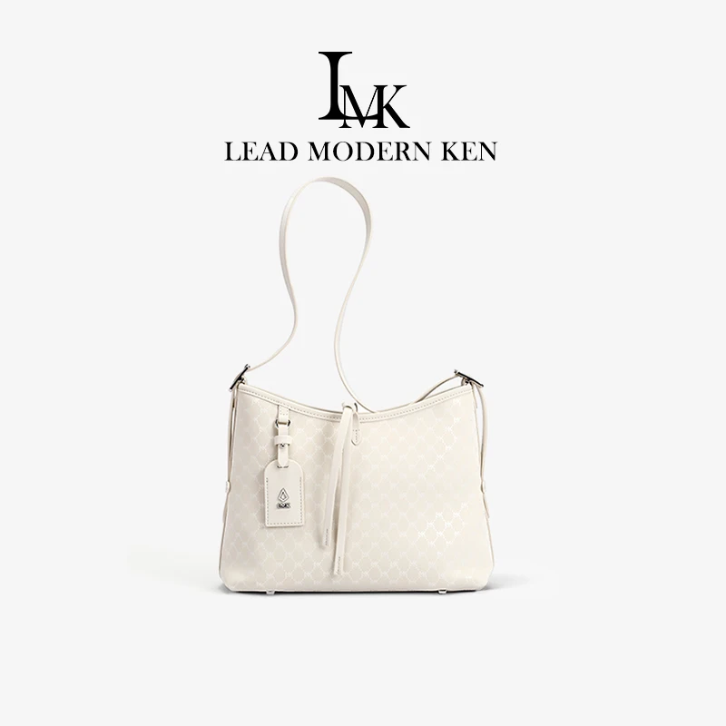 

France LMK autumn and winter tote bag women's large-capacity bag, high-end women's commuter handbag, shoulder messenger bag