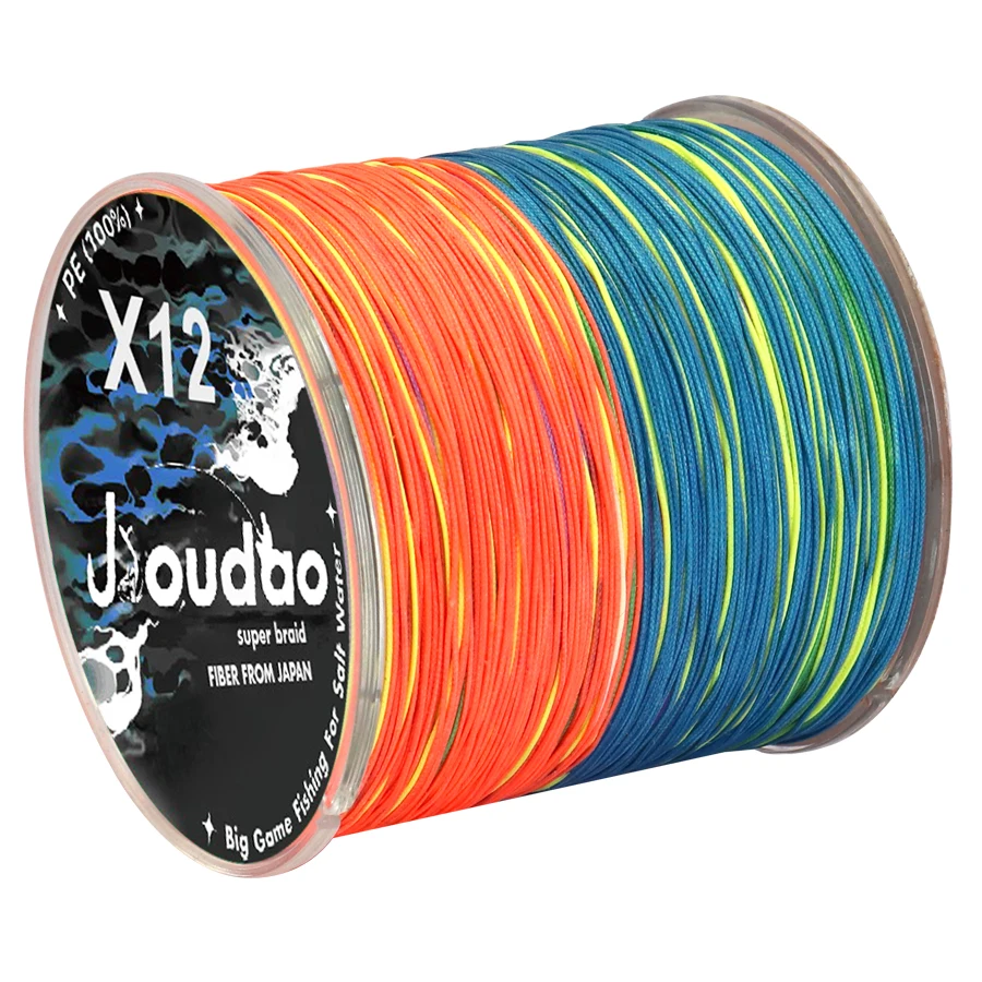 

12 Strands Braided Fishing Line 25LB To 220LB Test for Salt-Water,328/547 Yards,Diam.#0.15MM-1.05MM,Hi-Grade Performance