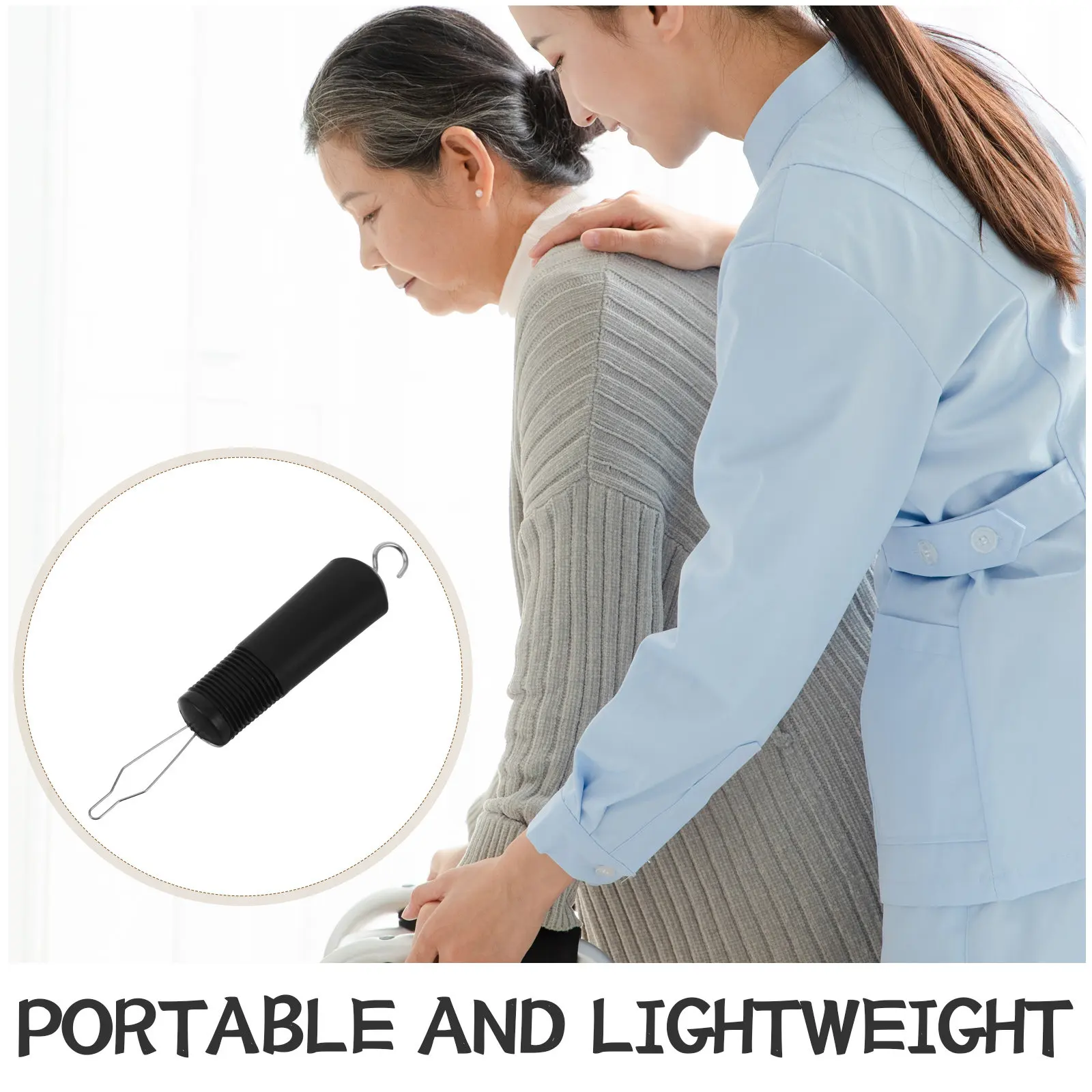 Picture 4: Button Assist Tool Elderly Adaptive Dressing Aid Portable Button Zipper Helper Wearing Assistance Device Handle Helpers Tools