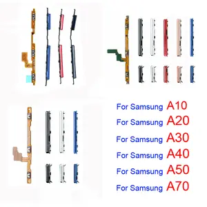 Bilashmart Phone Power Volume Button Samsung Galaxy A10 A20 A30 A40 A50 A60 A70 BackShell Housing On Off Side Key Flex Cable