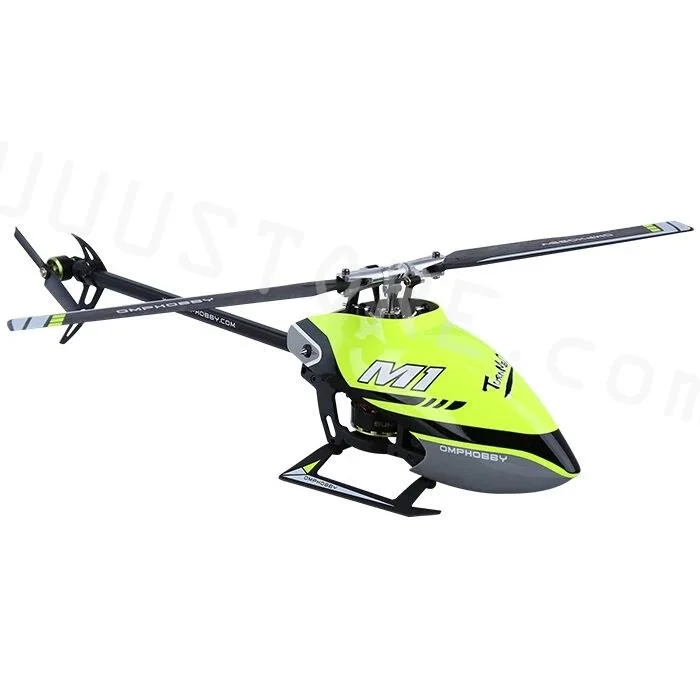 OMPHOBBY M1 290mm 6CH 3D Flybarless Dual Brushless Direct-Drive Motor RC Helicopter With Flight Controller for FUTABA RC Model