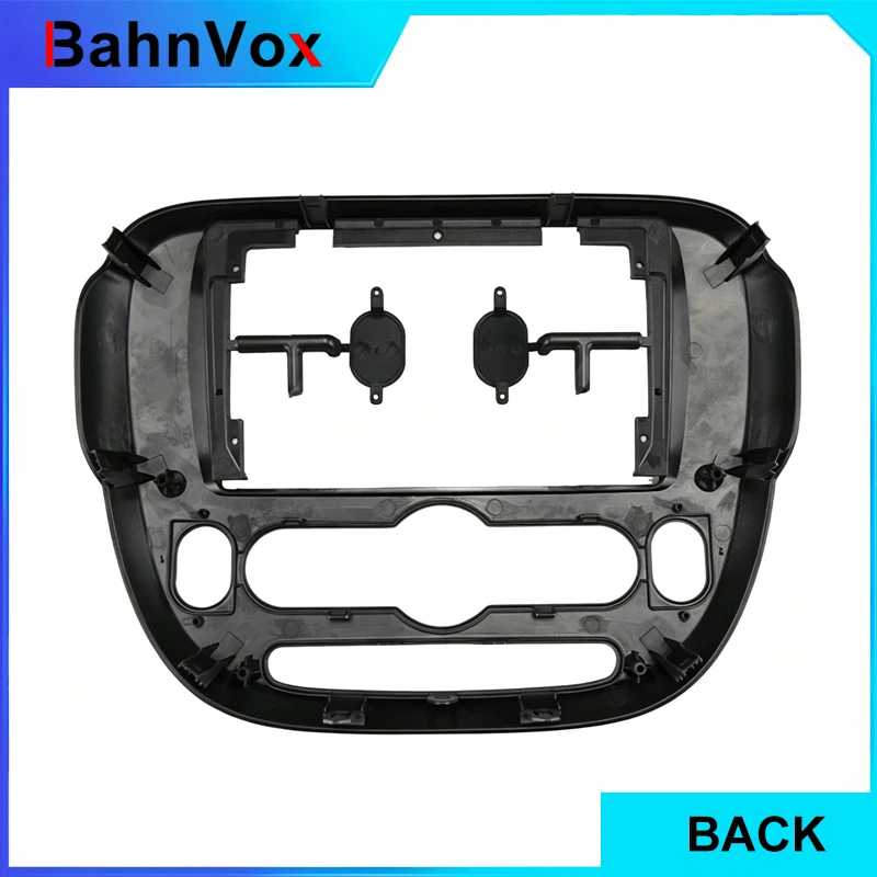 9 inch Android Car Radio frame for  KIA SOUL 2014-2018 +2din Stereo GPS Fascia bezel Panel Adapter wire harness