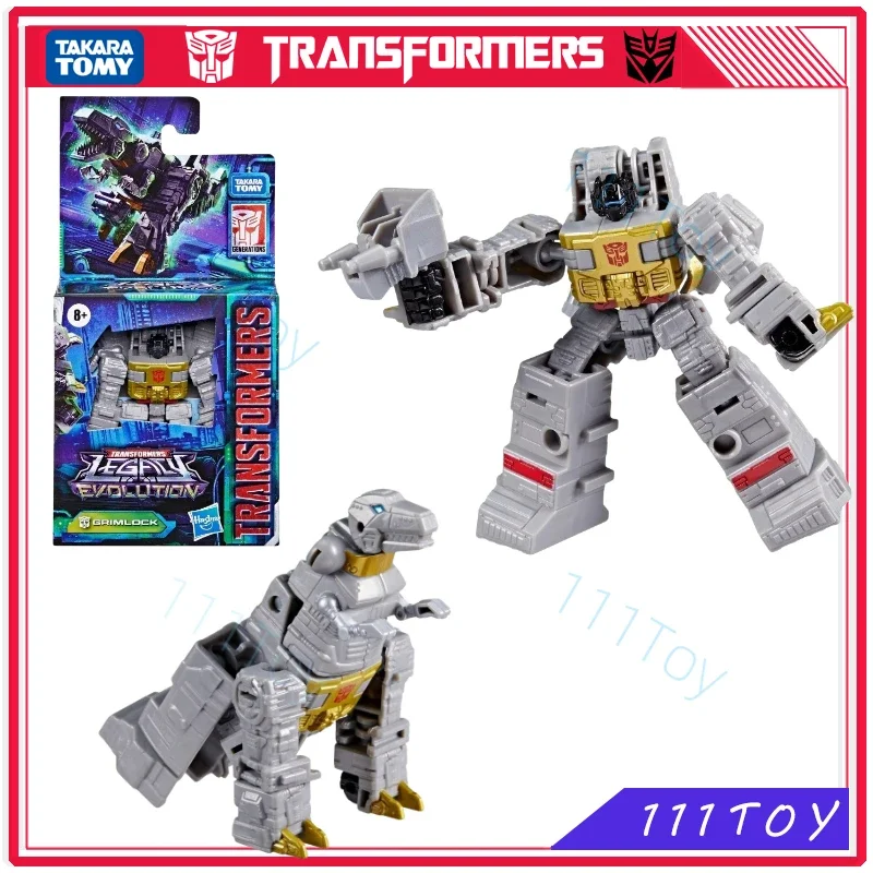 

В наличии Takara Tomy Transformer Toy Legacy Evolution Core Class Гримлок Аниме фигурки роботов Игрушки экшн-фигурки подарки хобби