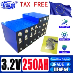 New A-grade 3.2V 320AH 250ah lithium iron phosphate rechargeable battery DIY 12V 24V 48V solar storage LiFePo4 battery tax-free