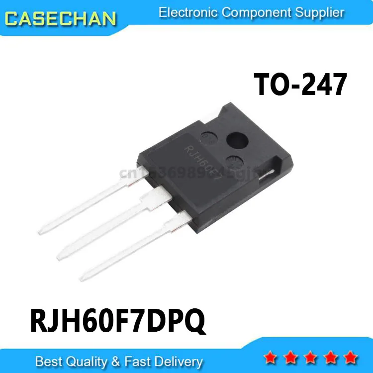 10PCS New and Original RJH60F7 60F7 RJH60F7DPQ  TO-247 90A 600V