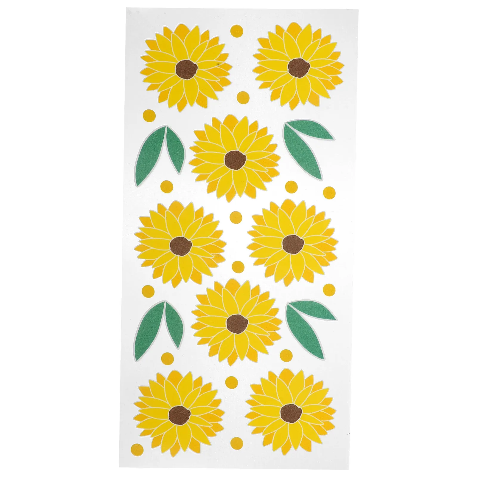 ملصق تغليف الأكواب لفرك الأكواب الزجاجية اللطيفة على ملصق النقل سهل التشغيل لفرك ملصق الأزهار على شارات النقل