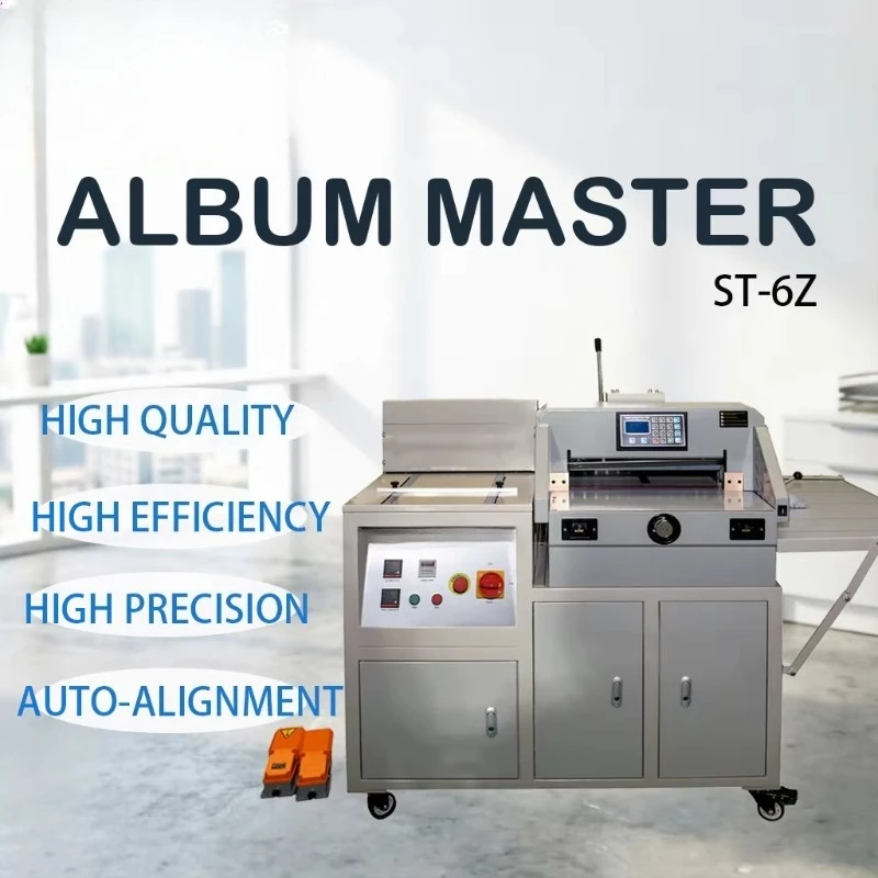 High-Speed Automatic Photo Book All-in-One Machine for Commercial Print Finishing, Auto Sorting Photobook Making Machine