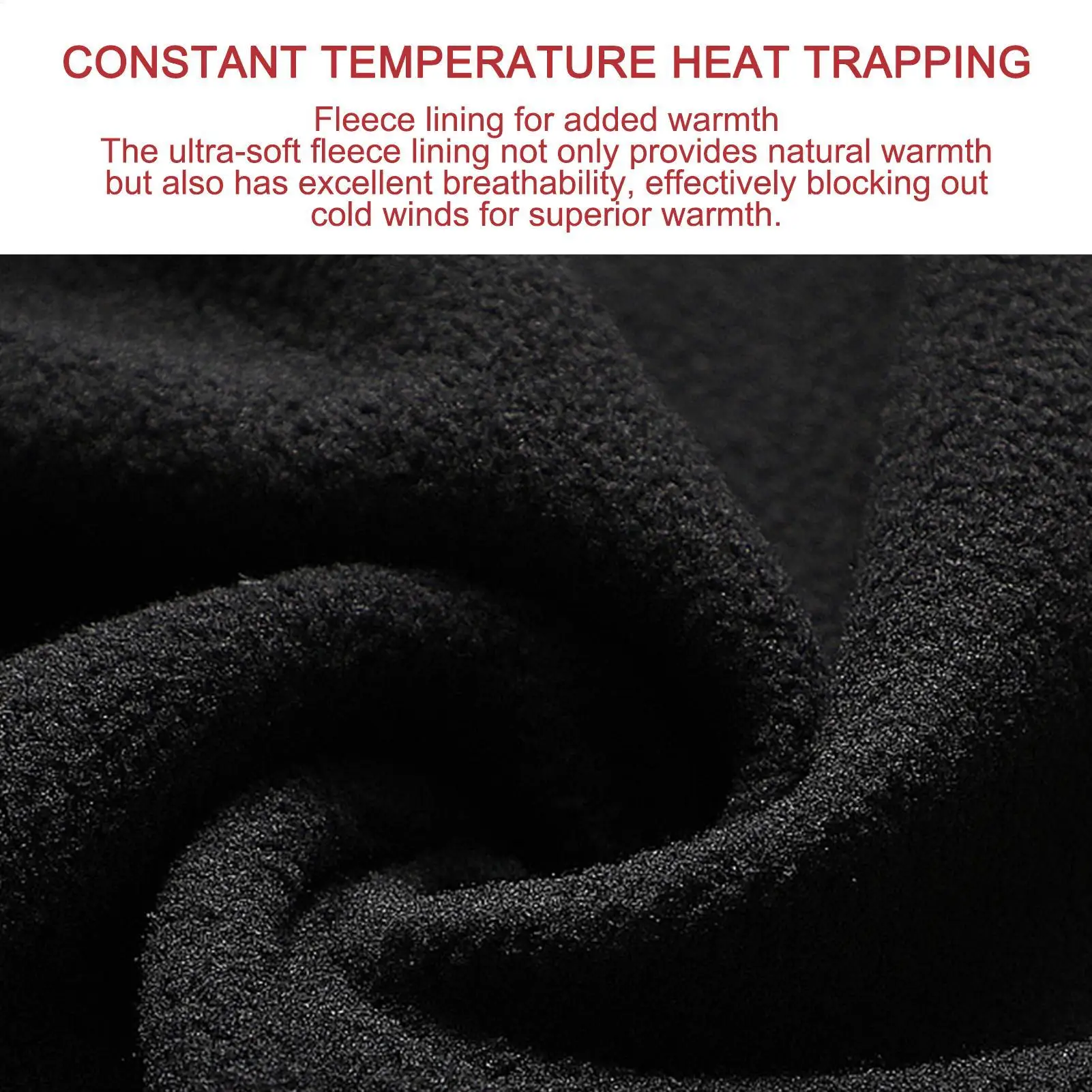 Heated Gloves For Men Hand Warming Gloves USB Charging Windproof Non-Slip Touchscreen Waterproof Thick Drawstring Mitten For Men