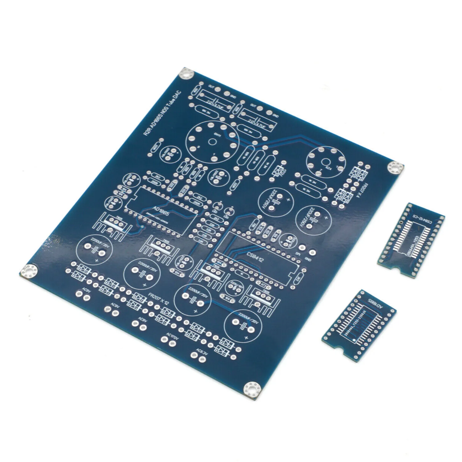 R2R Architecture AD1865 NOS Tube DAC Board Bare PCB