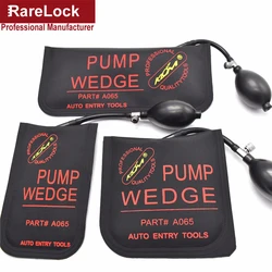 Rubber Pump Wedge Airbag Universal Locksmith Tools Car Door Lock Opener Pick Set Rarelock MMS326 G
