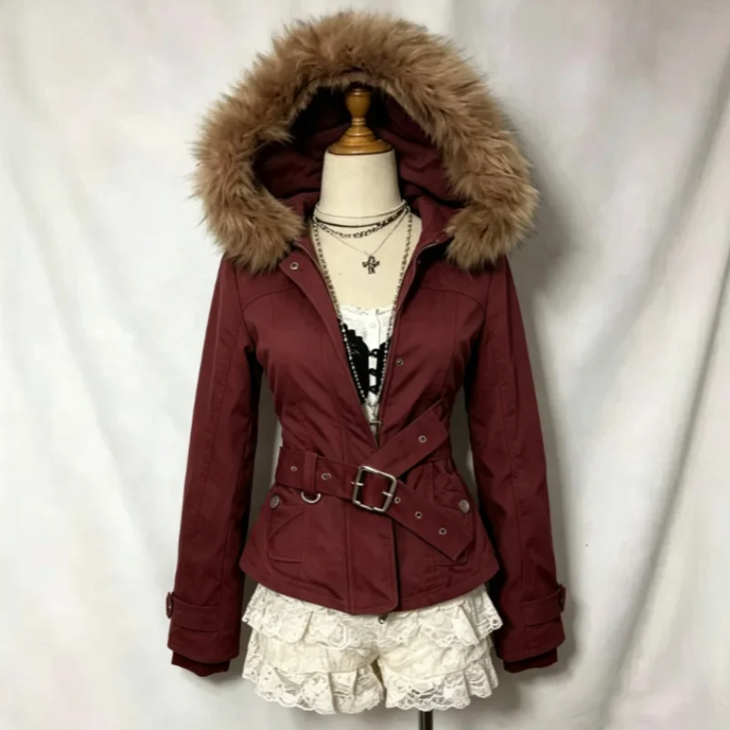 Vintage Fashion Subculture - Mantel Bulu Imitasi Vintage Amerika untuk