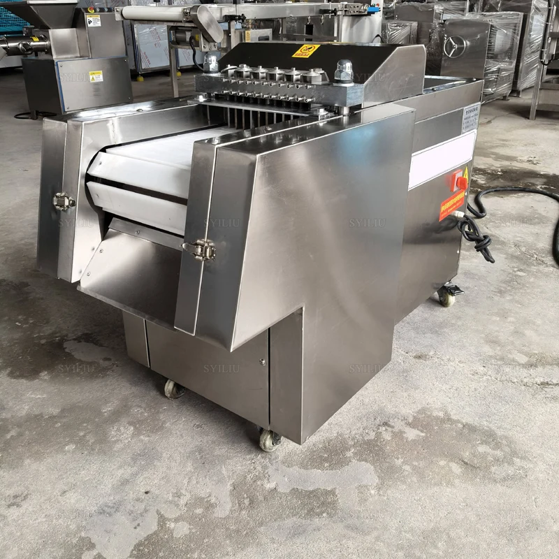 

Низкая цена! Новая машина для нарезки целых куриных тушек, малогабаритная машина для нарезки мясных и рыбных полосок, пила для костей из нержавеющей стали.