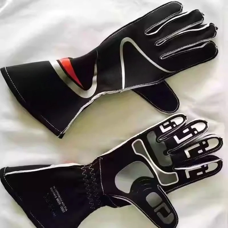 

SPAR* Style Racing Gloves for Karting, Off-Road Vehicles & Motorcycles, Flame Retardant Anti-Slip Riding Gloves