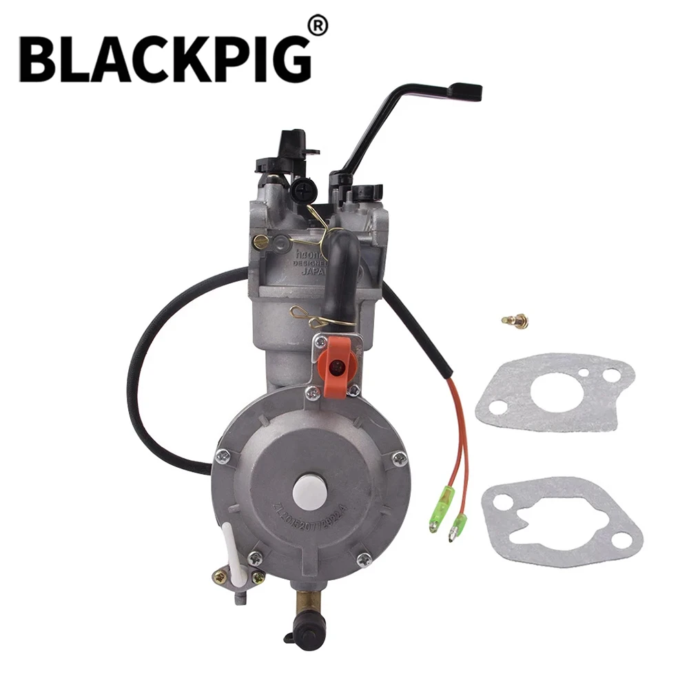 Hot Koop Lpg Ng Carburateur Dual Fuel Lpg Conversie Kit Voor 5KW 6.5KW 188F 190F 13P Benzine Generator Dual brandstof Carburateu