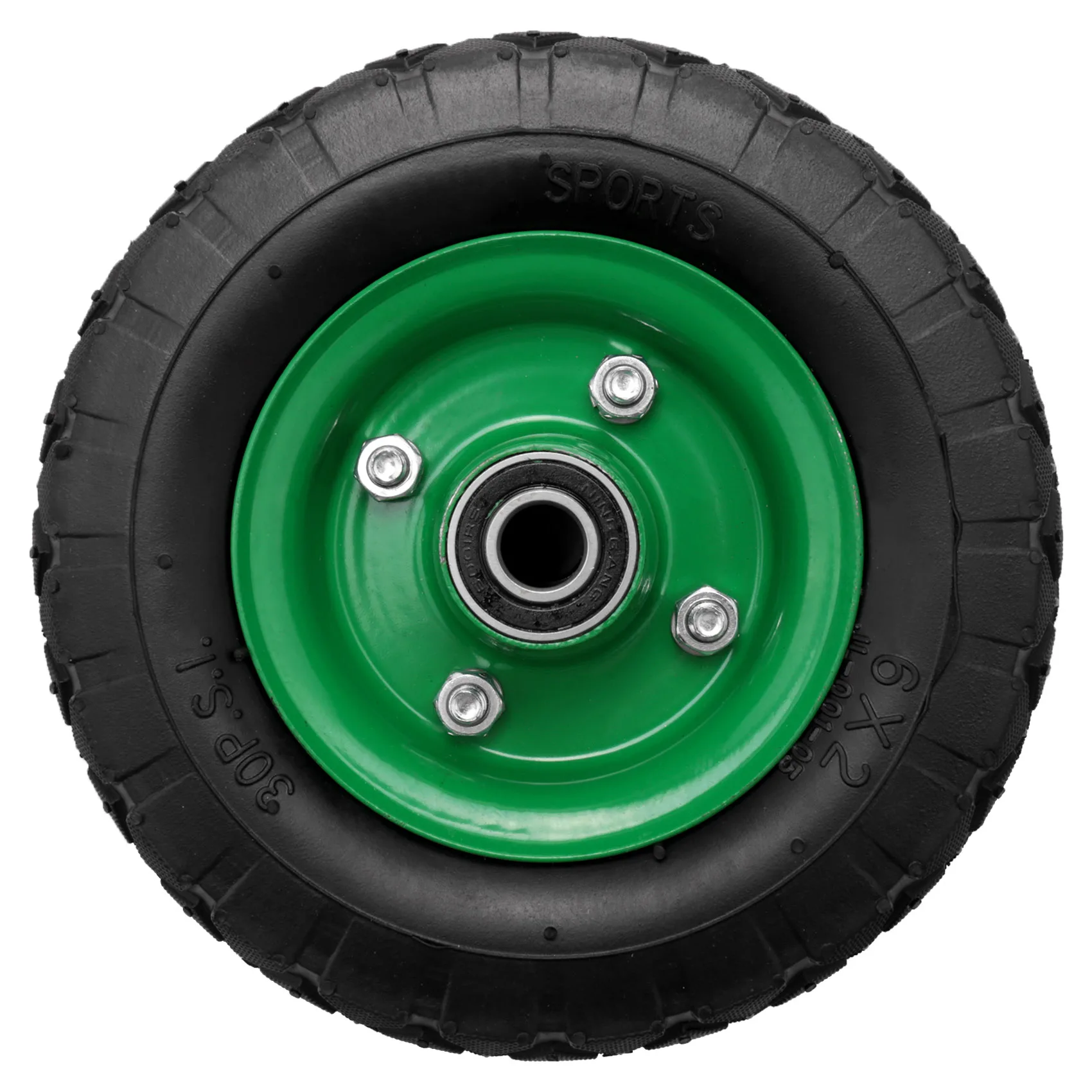 Inflatable Tire Wear-Resistant 6In Wheel 150mm Tire Industrial Grade Cart Trolley Tyre Caster 250Kg 36Psi