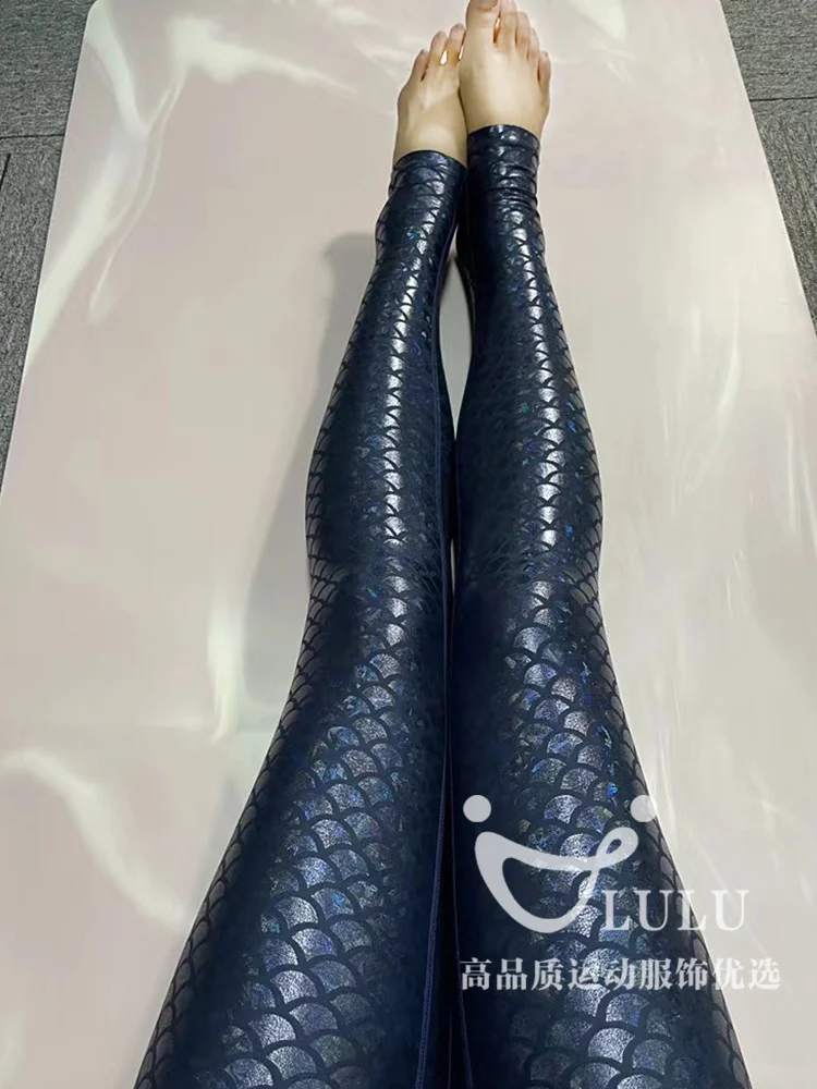 Uncancelable spring shiny glitter glossy leggings female high waist sexy trousers pants Seamless shiny high waist leggings